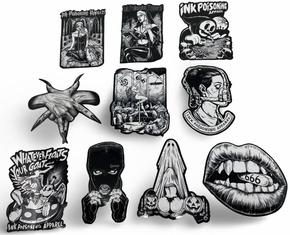 Sticker Pack – Ink Poisoning Apparel