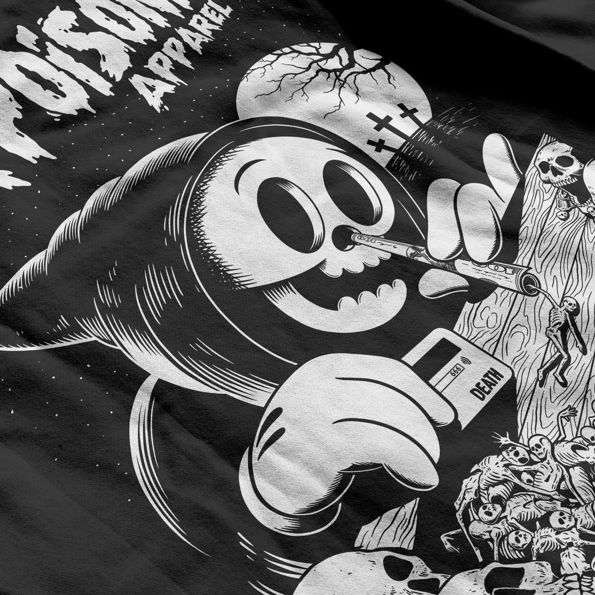 Death Junkie - Pullover – INK POISONING APPAREL
