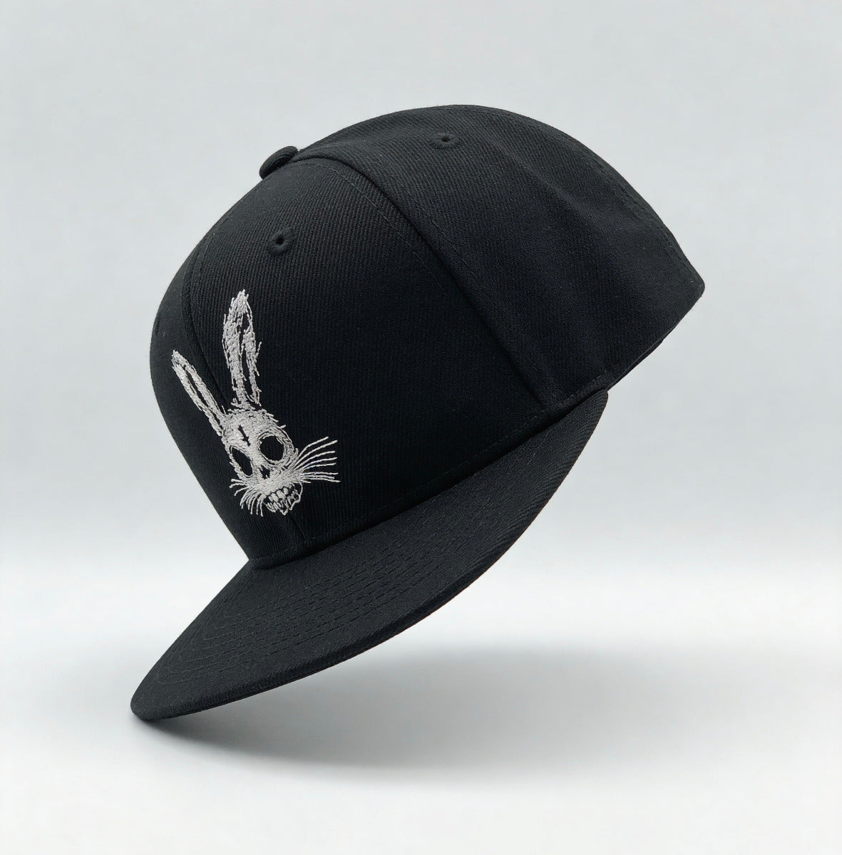 Skull Bunny Snapback | Ink Poisoning Apparel – INK POISONING APPAREL