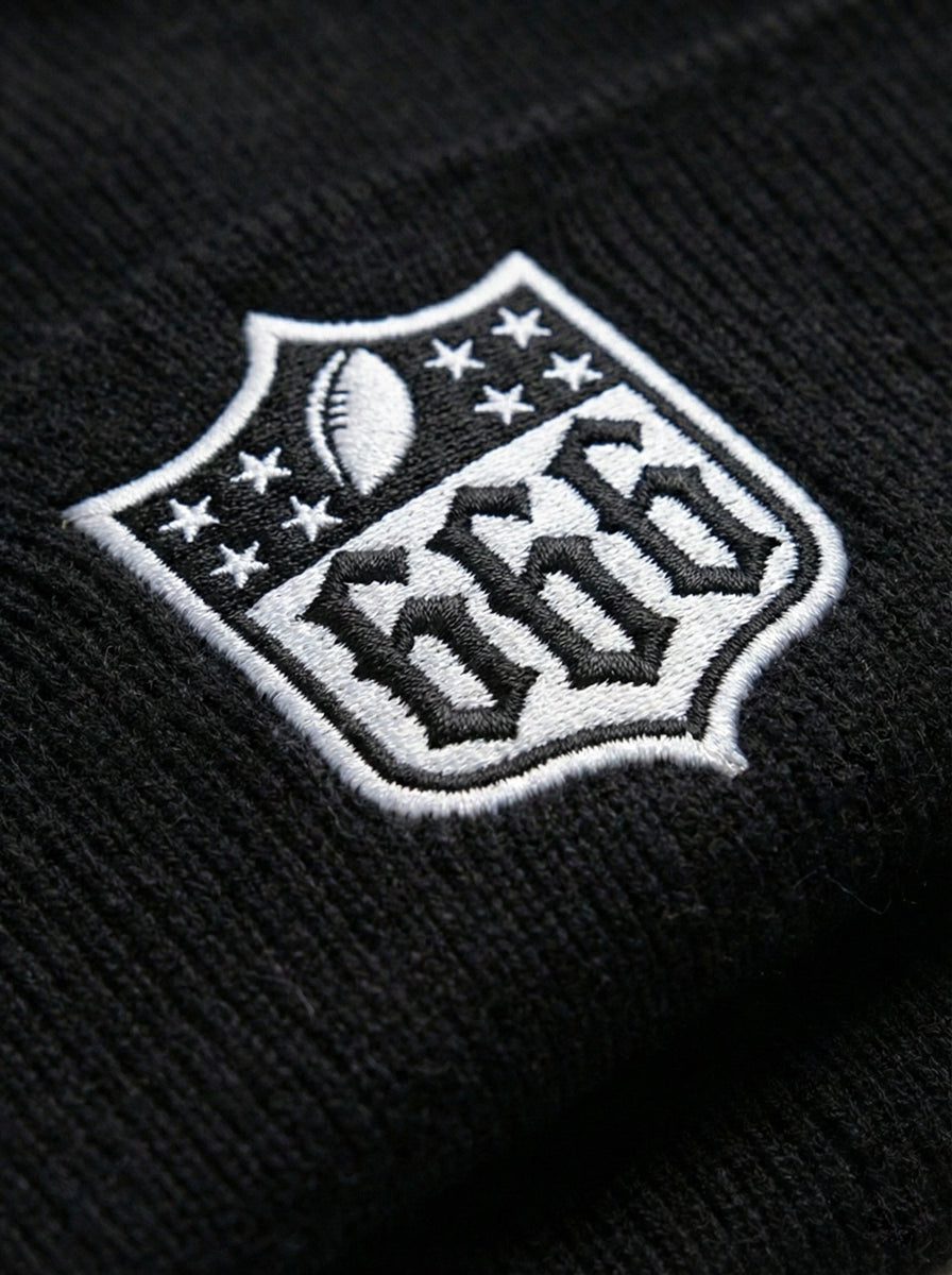 666 Shield Beanie | Ink Poisoning Apparel – INK POISONING APPAREL