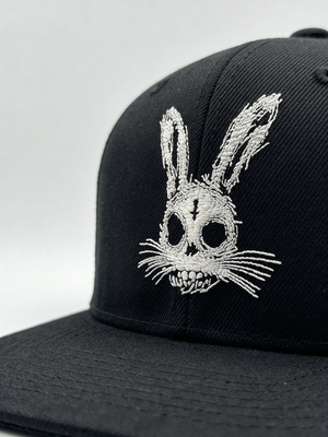 Skull Bunny Snapback | Ink Poisoning Apparel – INK POISONING APPAREL