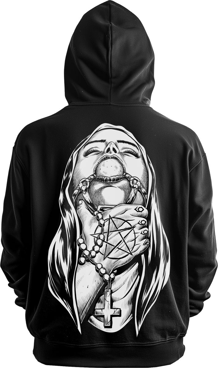 Choked Up Zip-Up Hoodie – INK POISONING APPAREL