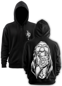 Choked Up Zip-Up Hoodie