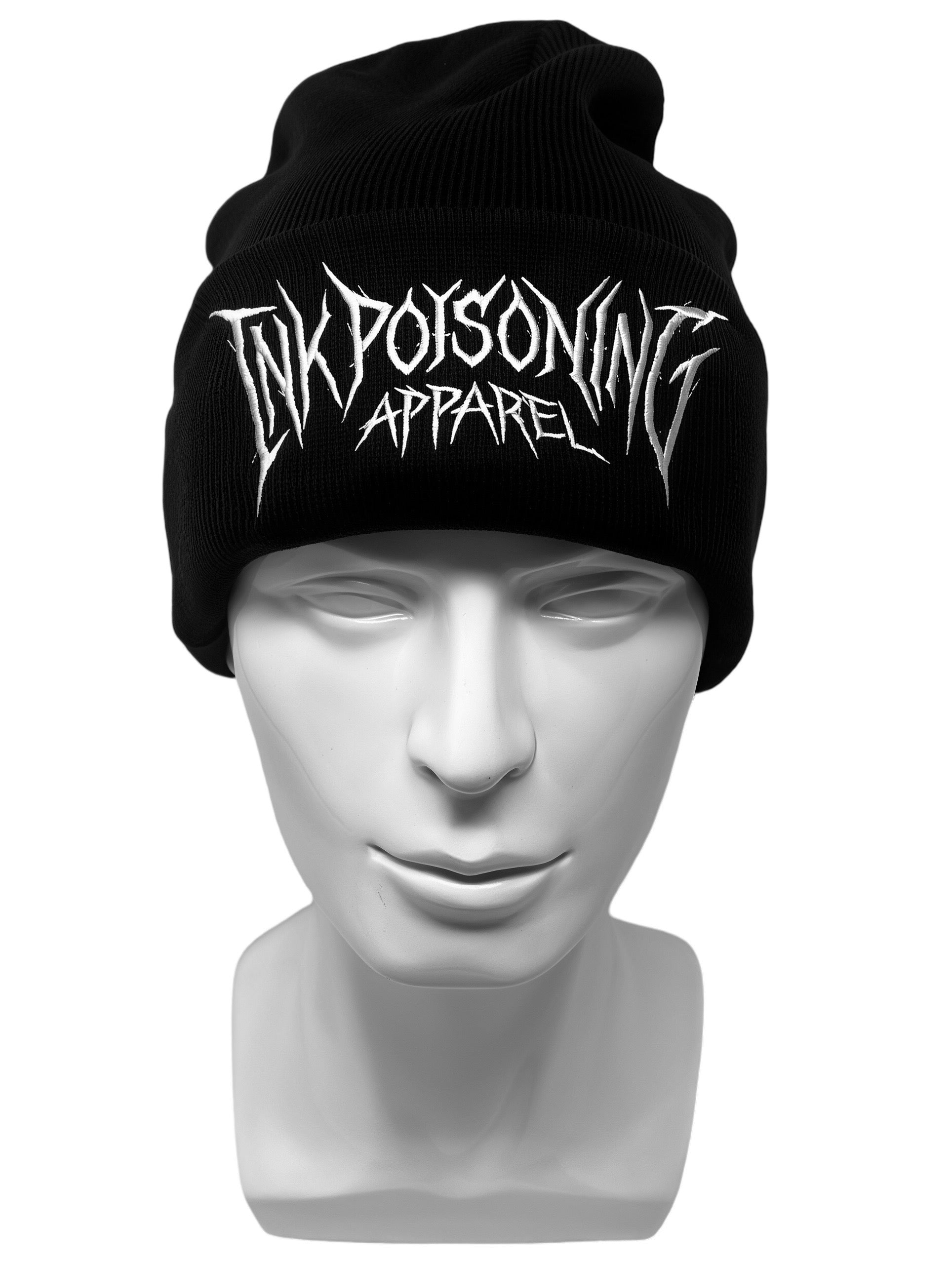Death Metal Logo Beanie – INK POISONING APPAREL