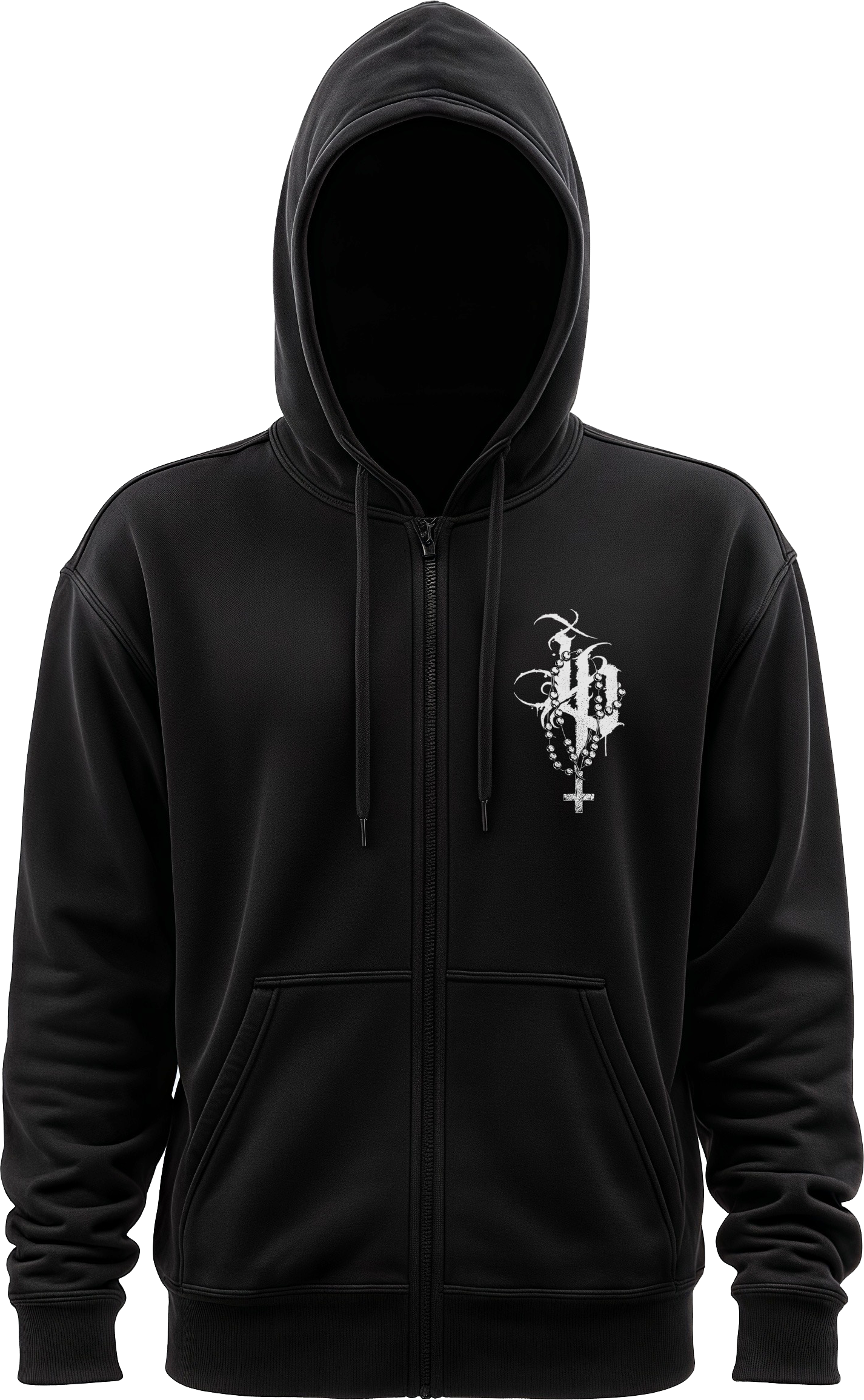 Choked Up Zip-Up Hoodie