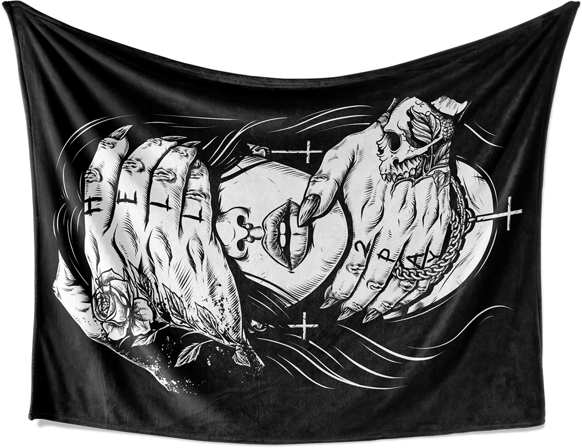 Hell 2 Pay Fleece Blanket