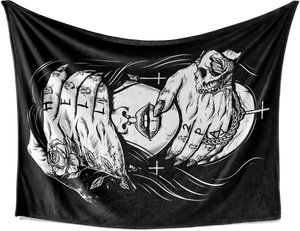 Hell 2 Pay Fleece Blanket