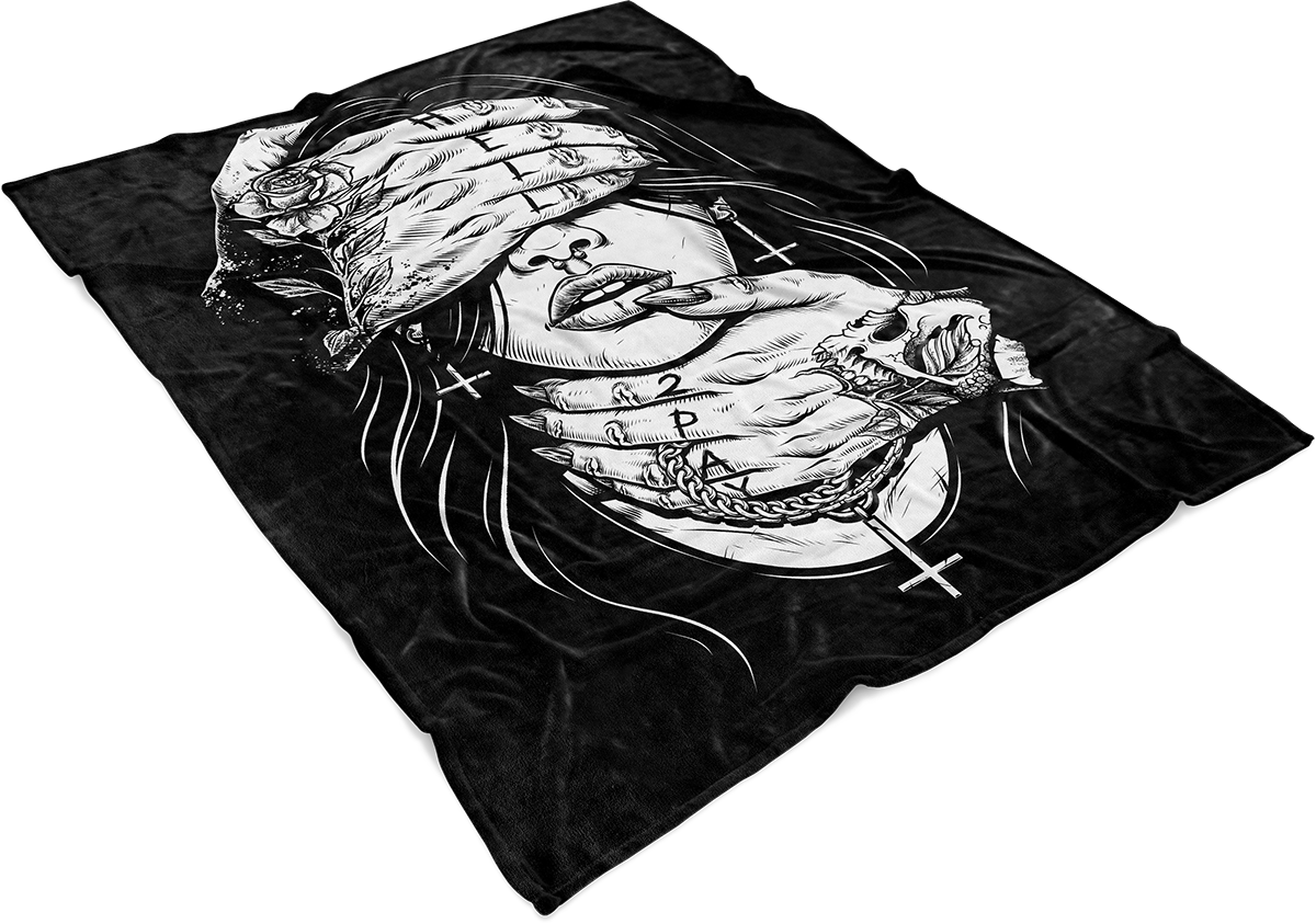 Hell 2 Pay Fleece Blanket