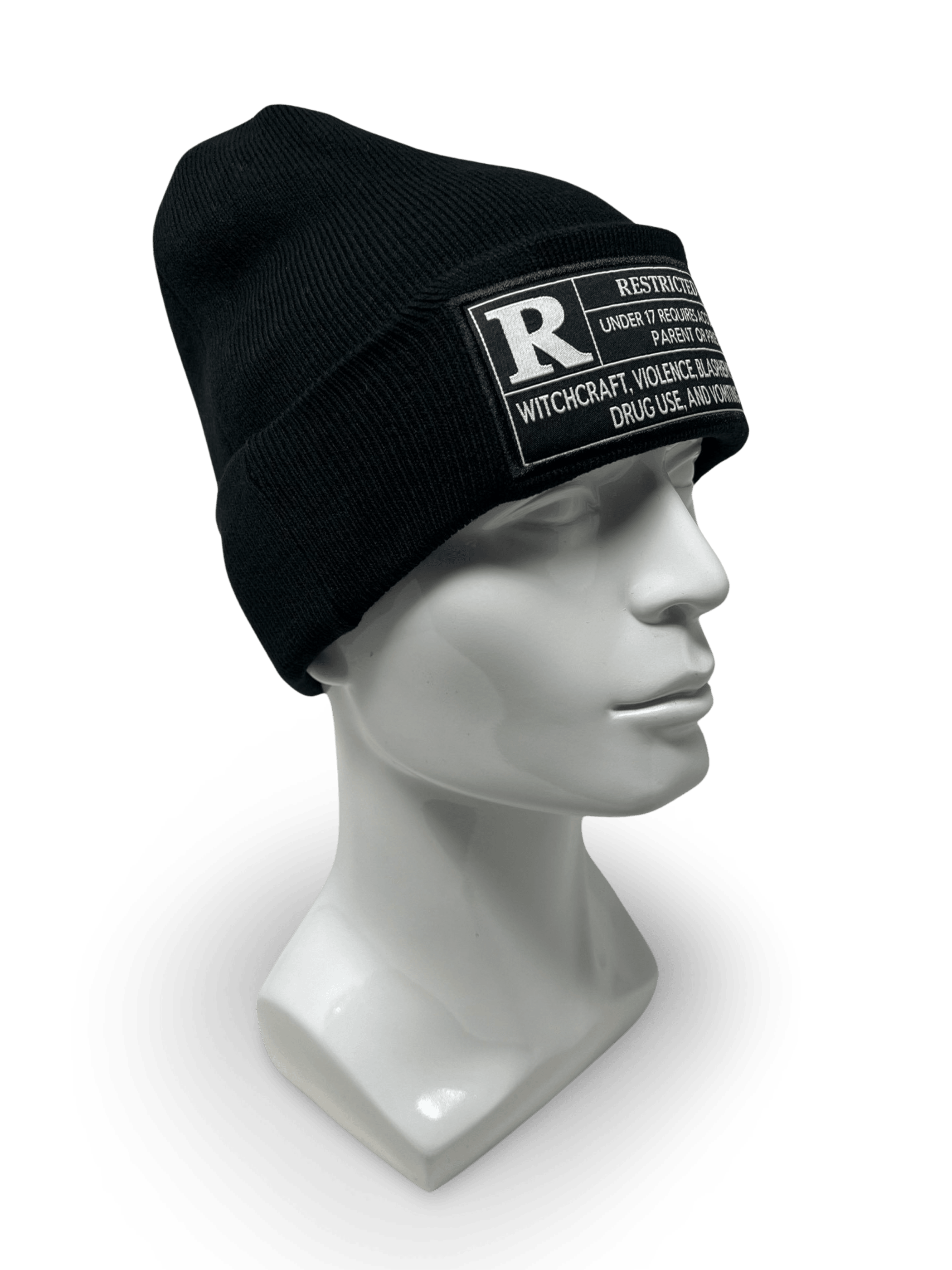 Rated R Beanie – INK POISONING APPAREL