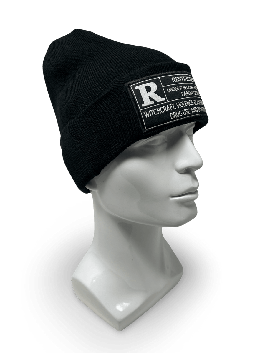 Rated R Beanie | Ink Poisoning Apparel – INK POISONING APPAREL