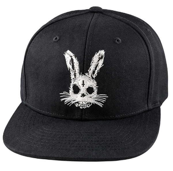 Skull Bunny Snapback | Ink Poisoning Apparel – INK POISONING APPAREL