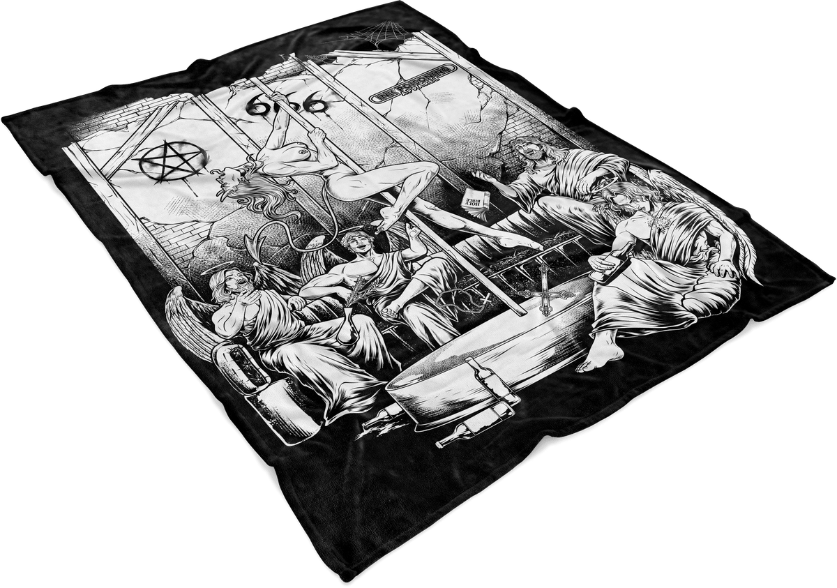 Sunday School Blanket – INK POISONING APPAREL