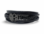 Steel Buckle Skull Bracelet