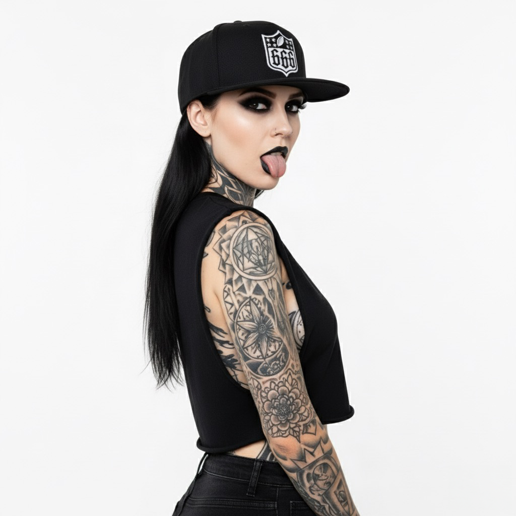 666 Shield Snapback
