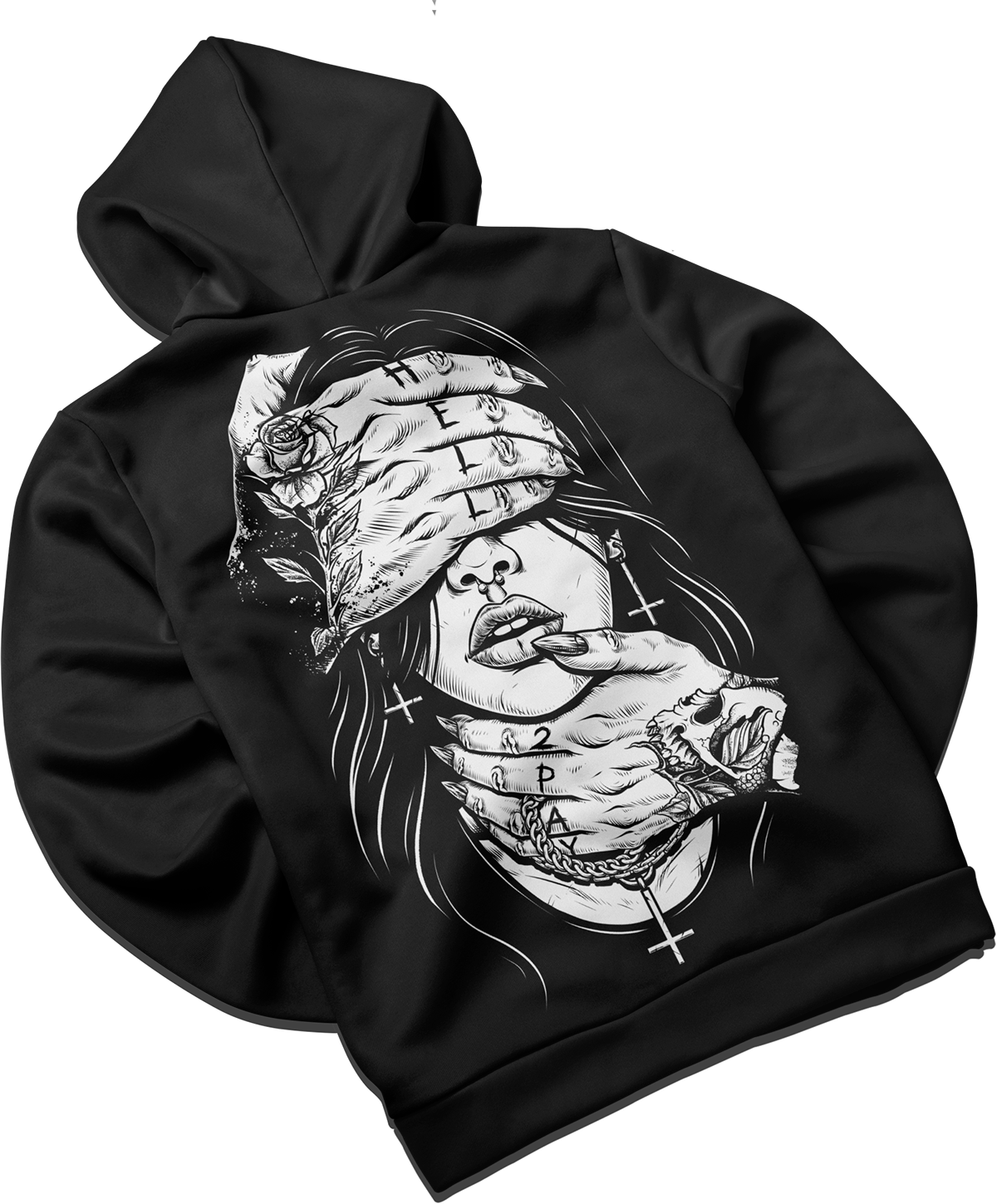 Hell 2 Pay Zip-Up Hoodie