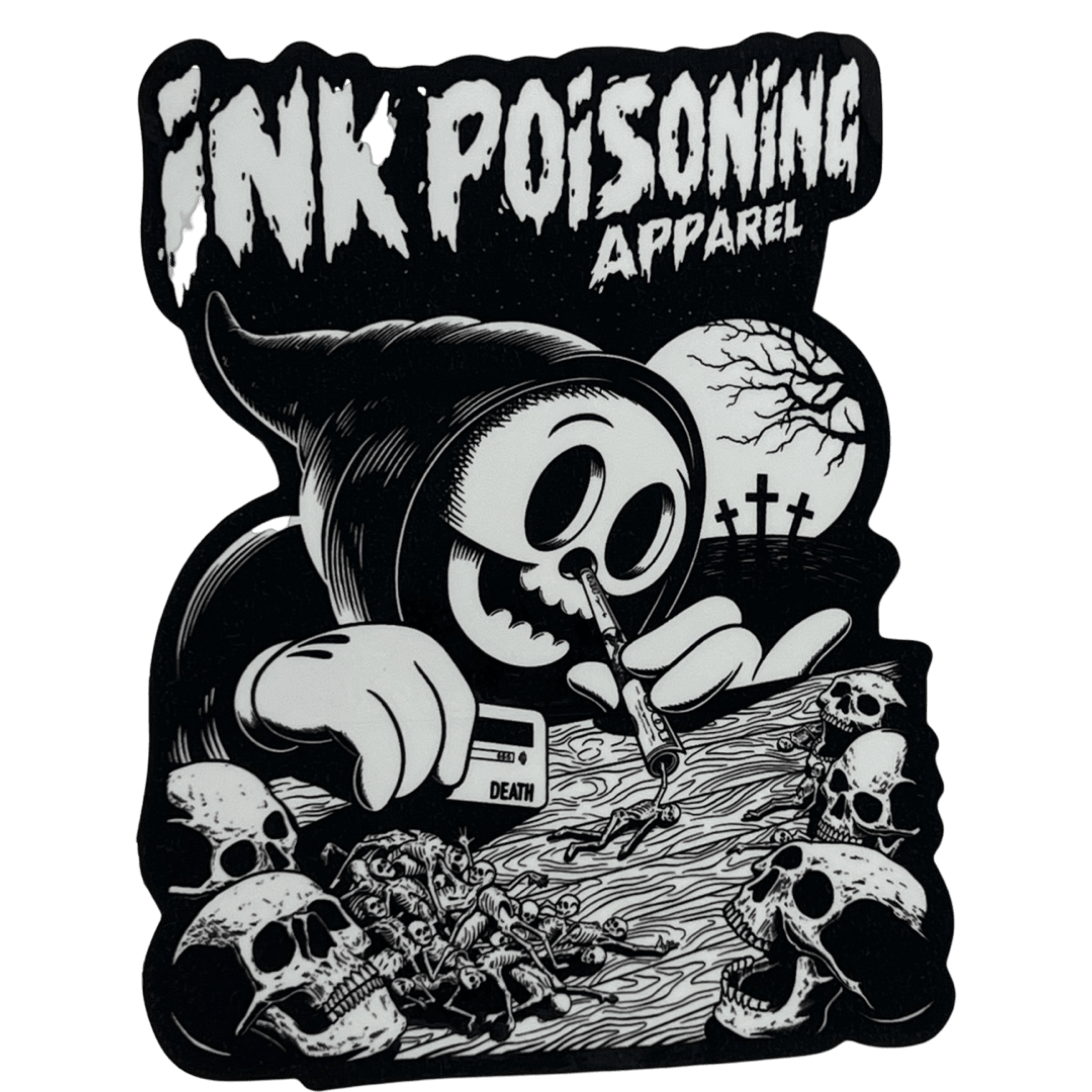 Poisoning Label Sticker Sticker Pack – INK POISONING APPAREL